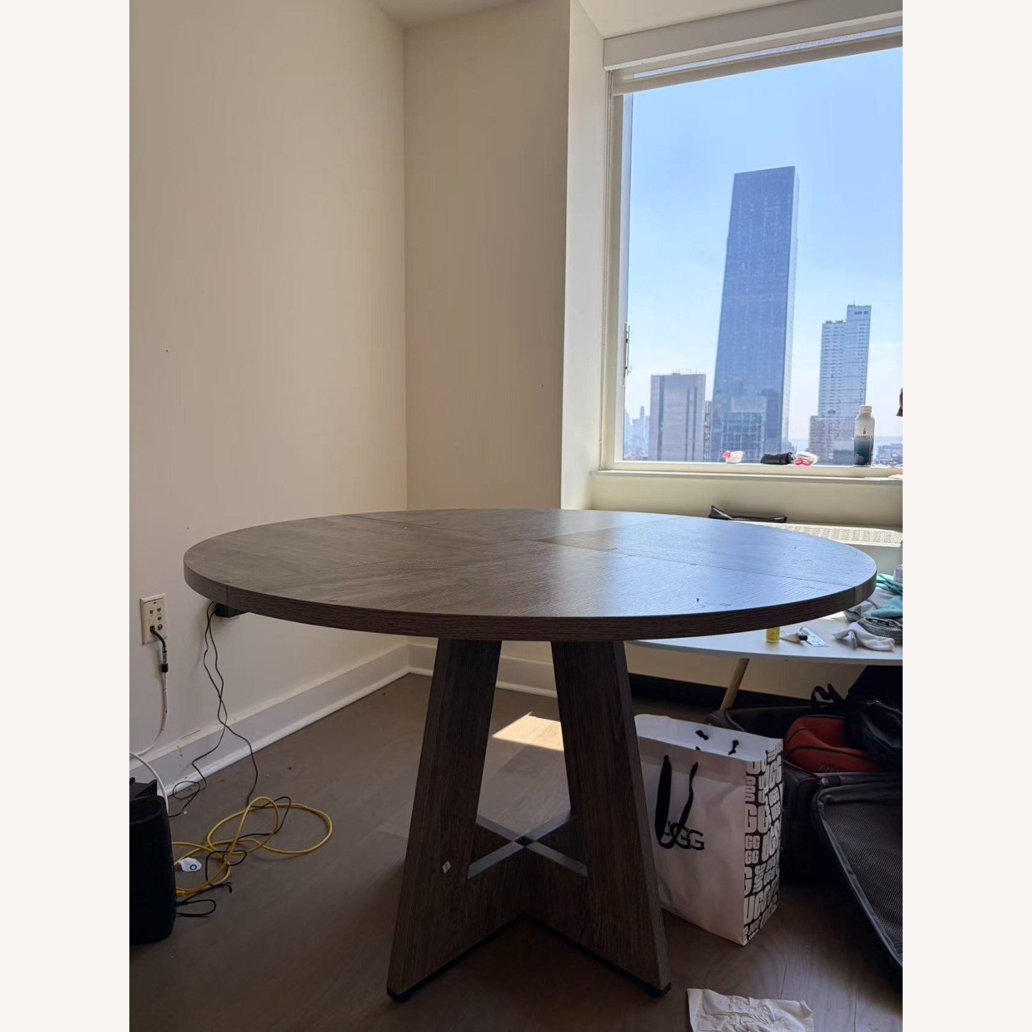 Tribesigns Dark Gray Dining Table - image-2