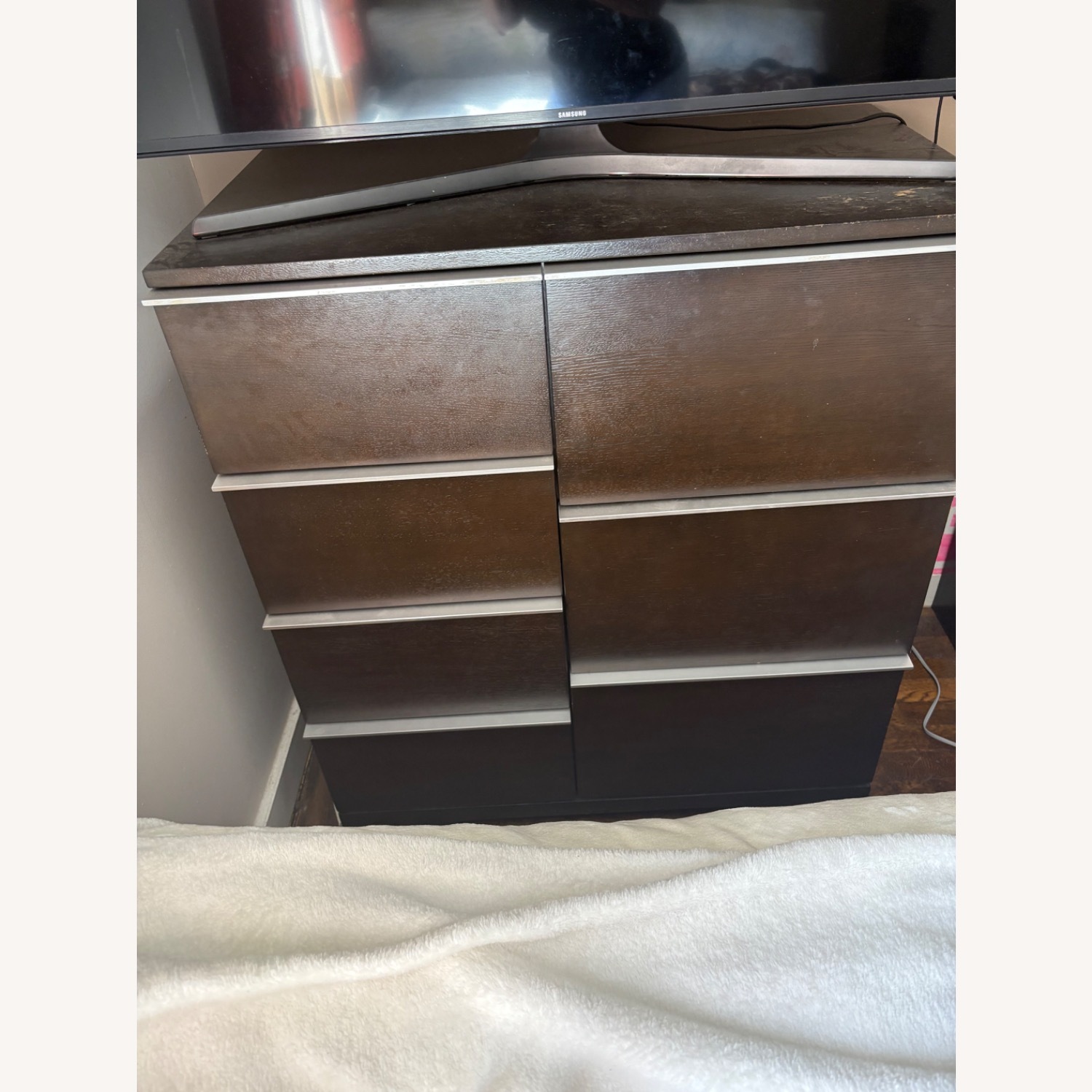 West Elm Dark Brown Wood Dresser - image-3