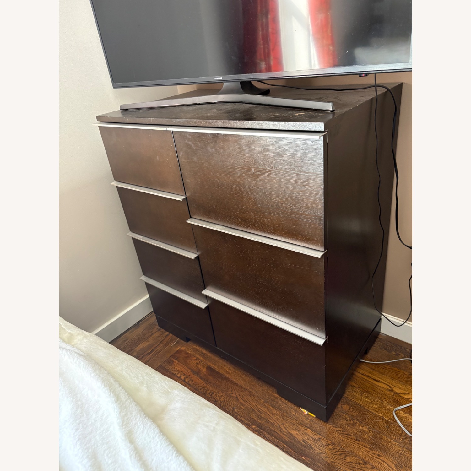 West Elm Dark Brown Wood Dresser - image-2