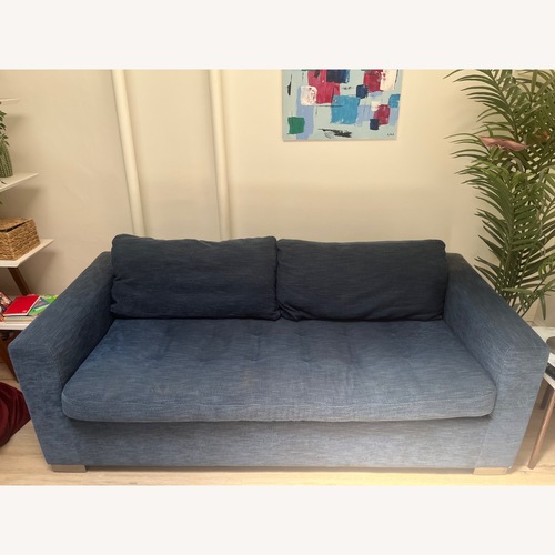 Used Article Soma 82" Sofa Bed - Midnight Blue for sale on AptDeco