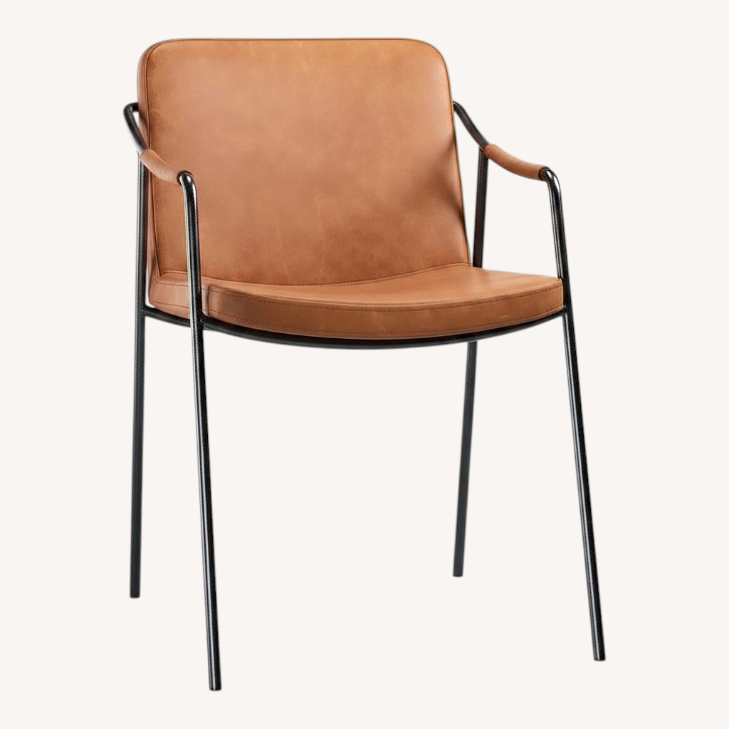 Image of Room & Board Mazie Light Brown Dining Chairs