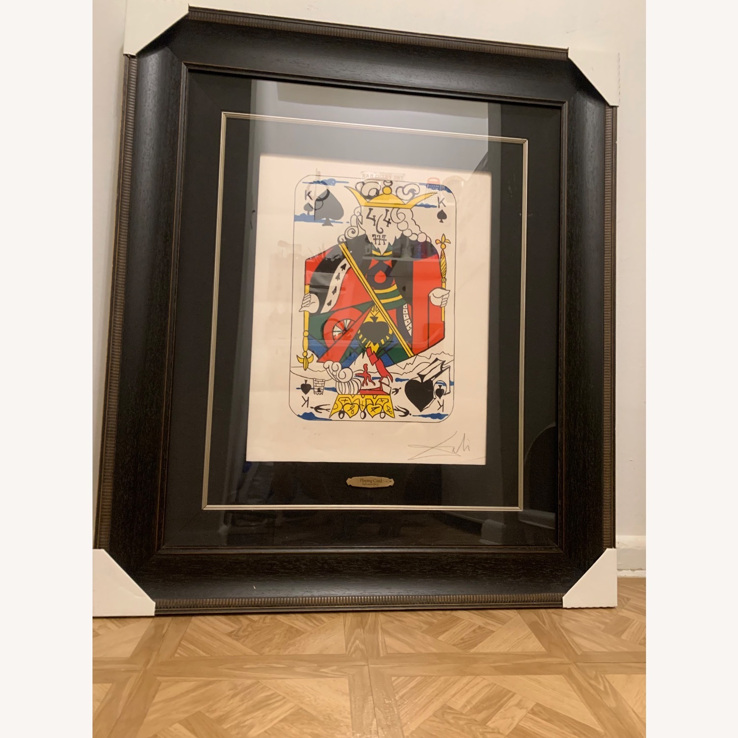Dark Brown Wood Wall Art - image-2