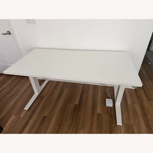 Used Herman Miller Motia White Desk for sale on AptDeco