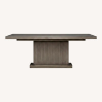 Designer Dining Table Walnut Veneer Dining Table