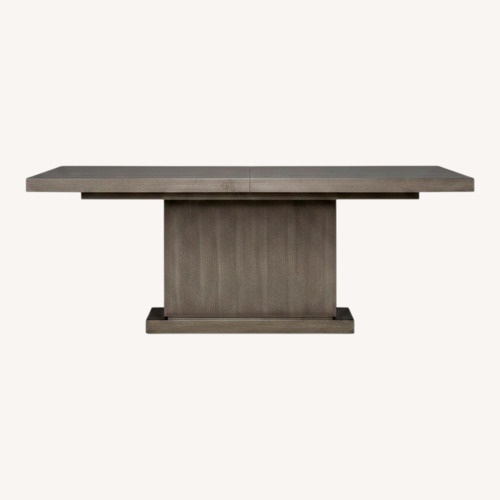 Used Designer Dining Table Walnut Veneer Dining Table for sale on AptDeco
