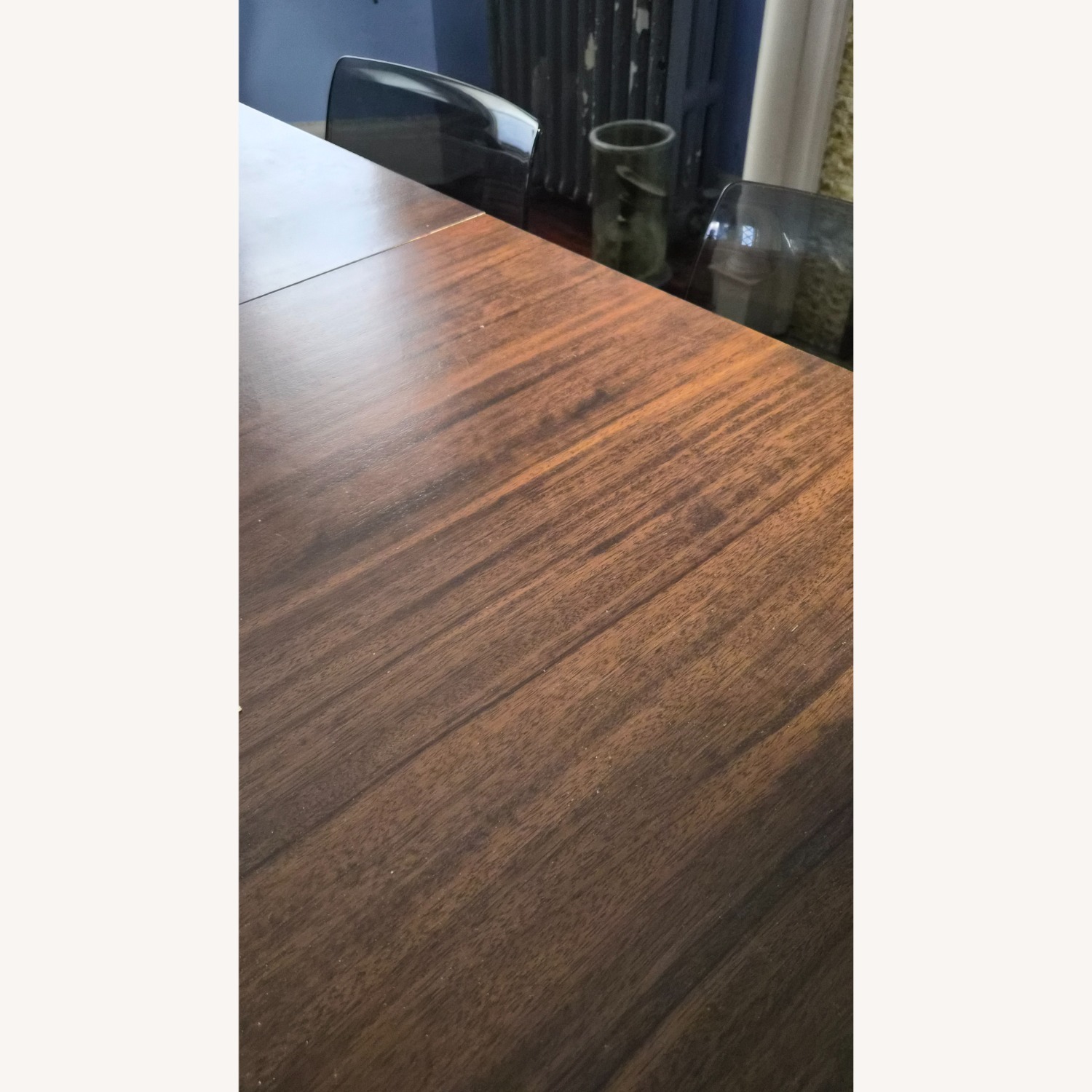 Designer Dining Table Walnut Veneer Dining Table - image-2