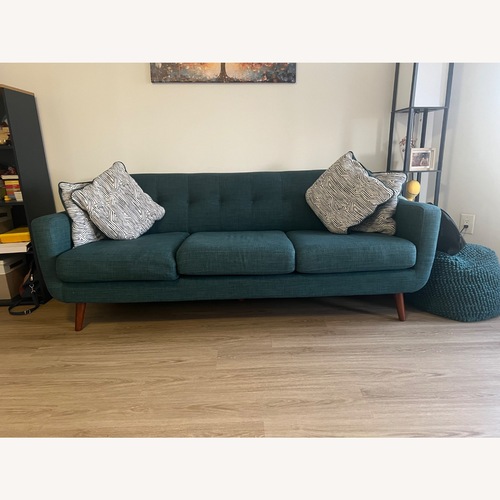 Used Bettie Teal 3 Seater Sofa for sale on AptDeco