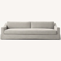 Restoration Hardware Modena Slope Arm Bench Seat Sofa