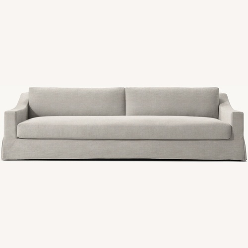Used Restoration Hardware Modena Slope Arm Bench Seat Sofa for sale on AptDeco
