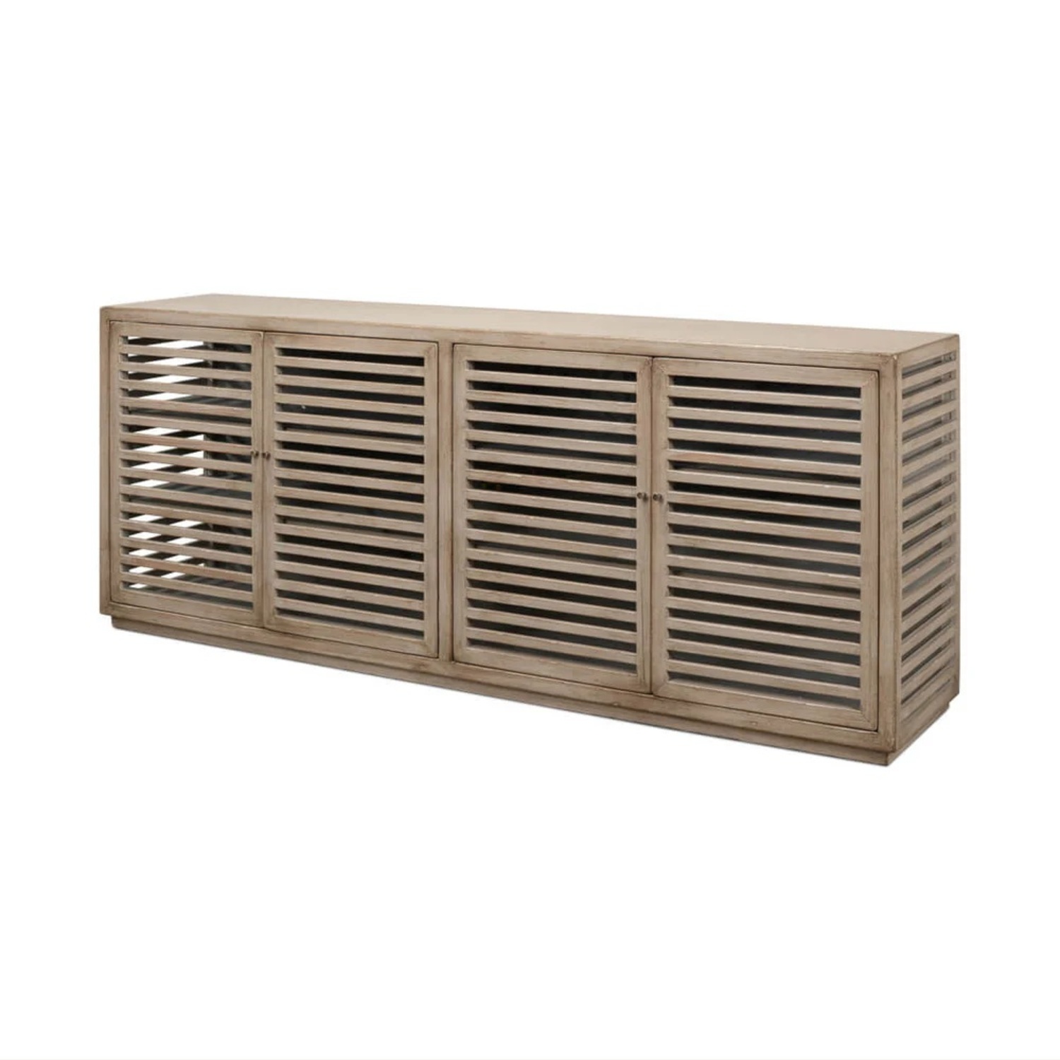 Sarreid Limited Light Gray Wood Sideboard - image-4