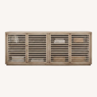 Sarreid Limited Light Gray Wood Sideboard