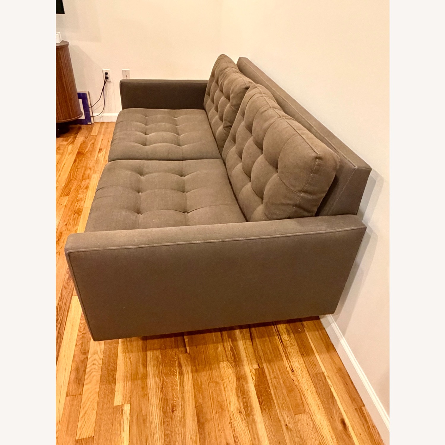 Crate & Barrel Petrie Midcentury Apartment Sofa - image-4