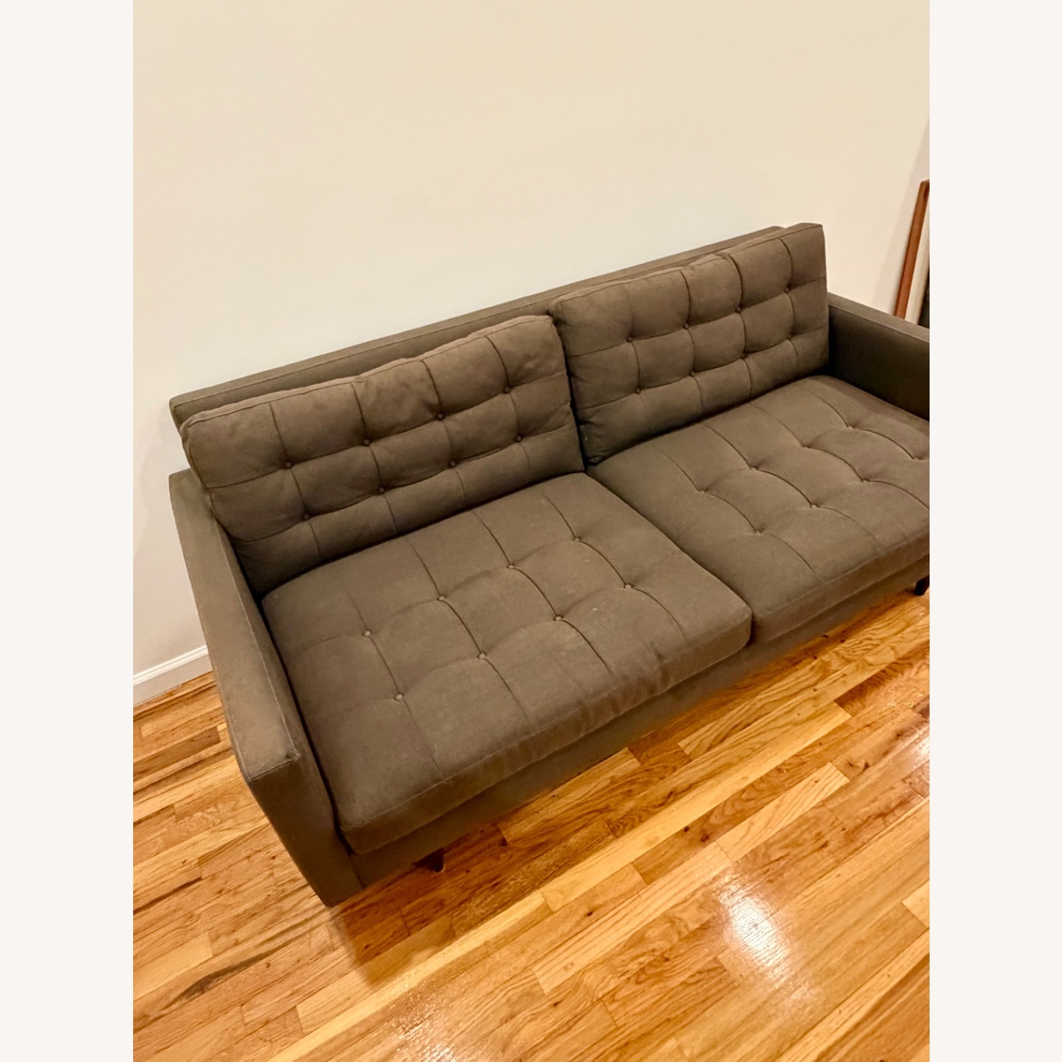 Crate & Barrel Petrie Midcentury Apartment Sofa - image-6