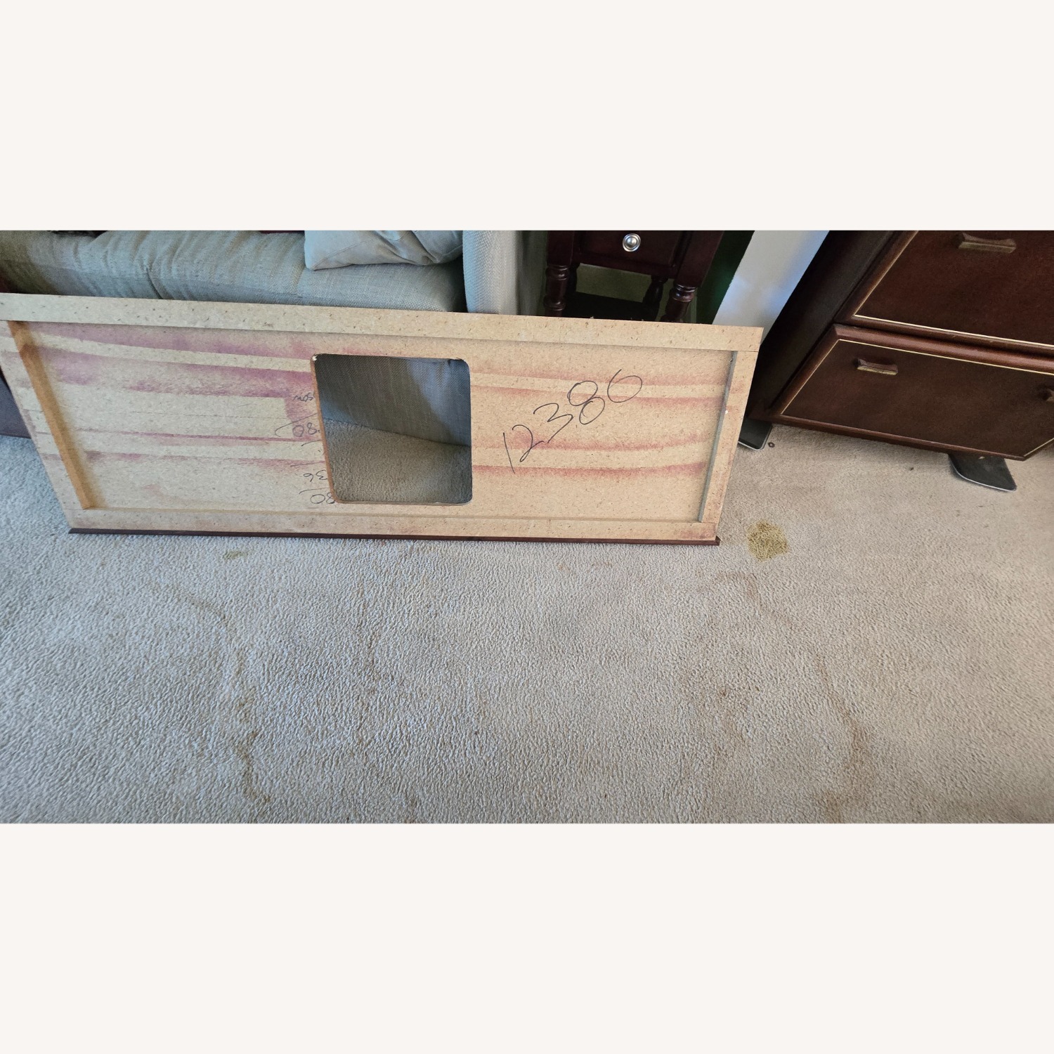 Dark Brown Wall Unit MCM - image-11