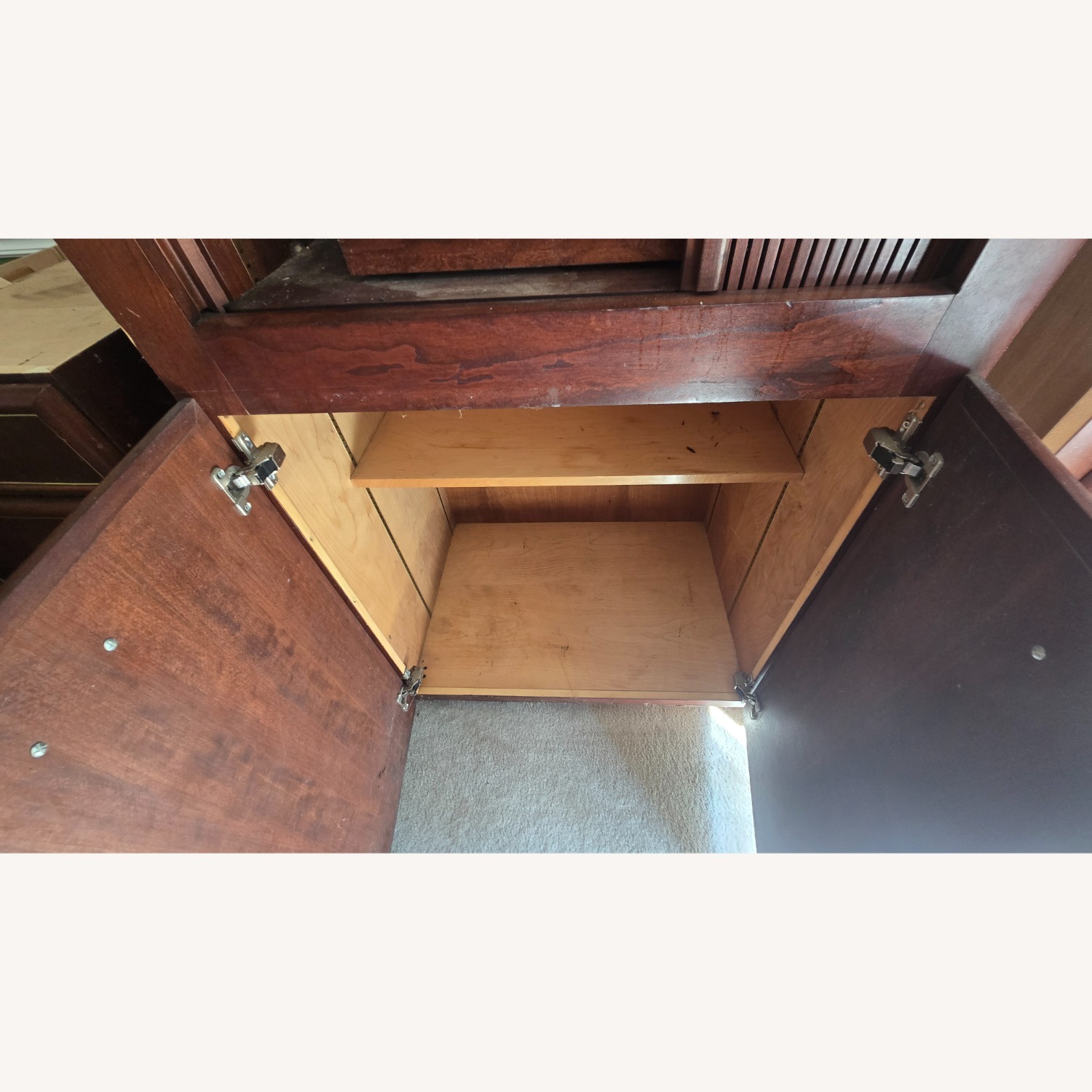 Dark Brown Wall Unit MCM - image-8