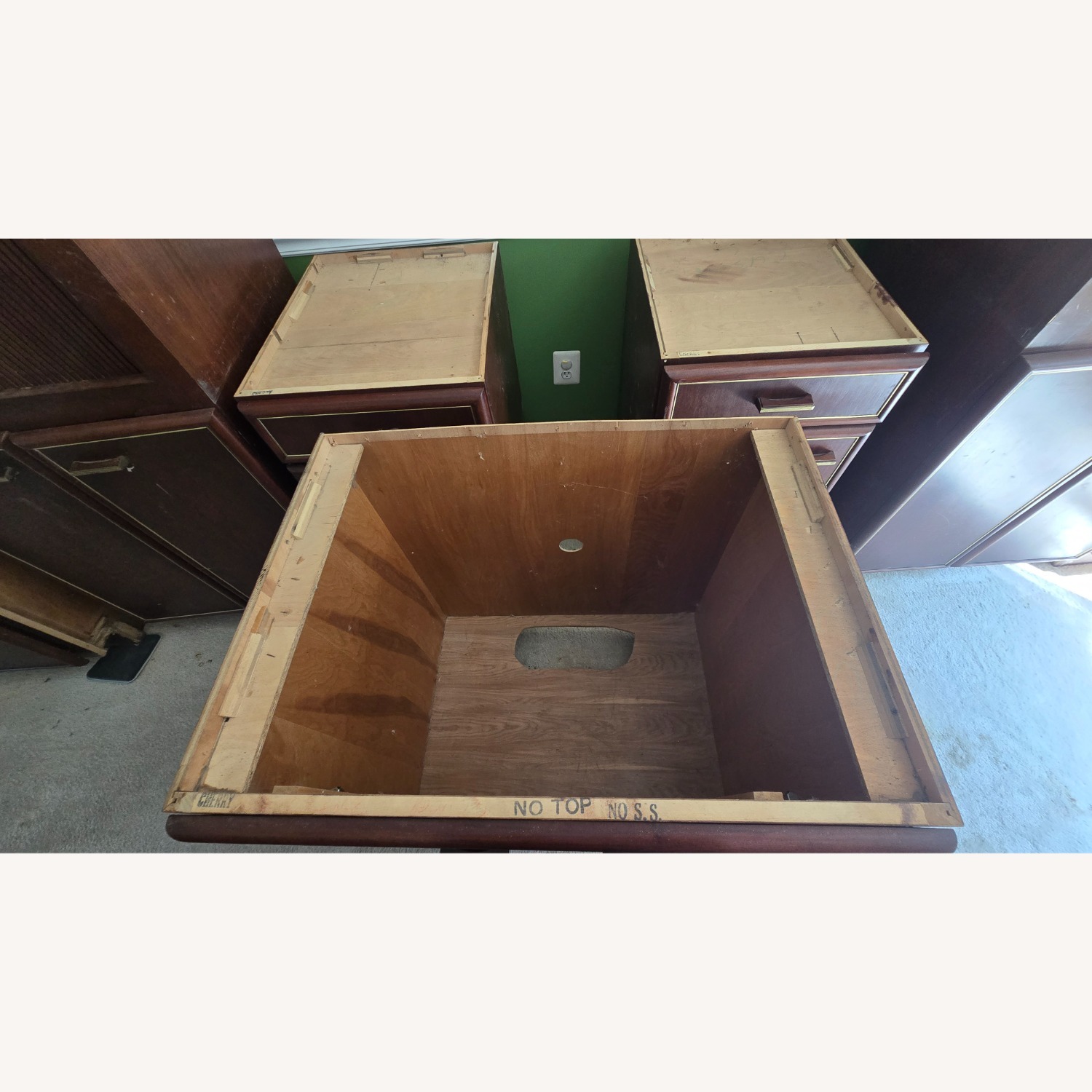 Dark Brown Wall Unit MCM - image-10