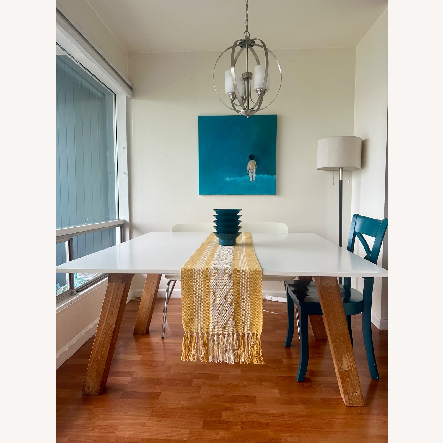 Crate & Barrel Riviera Square Dining Table - image-7