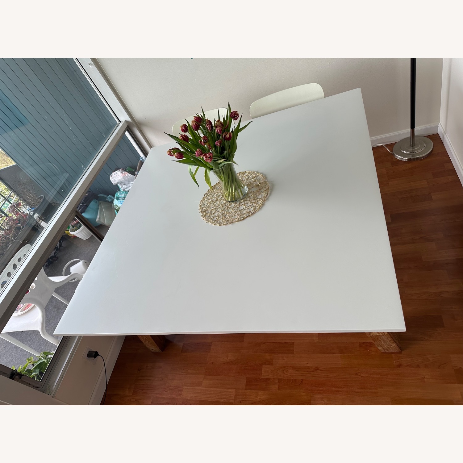 Crate & Barrel Riviera Square Dining Table - image-4