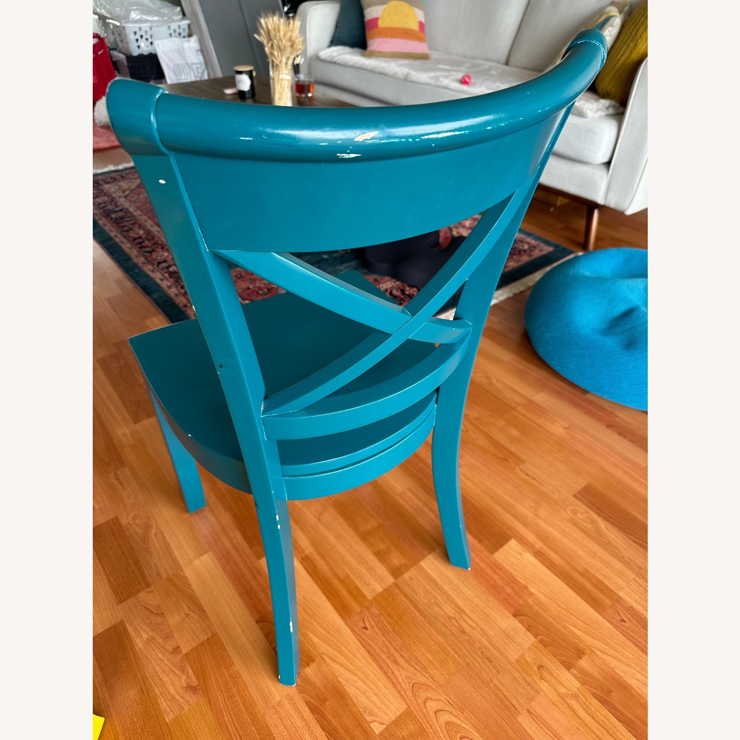 Crate & Barrel Vintner Dining Chairs - image-3