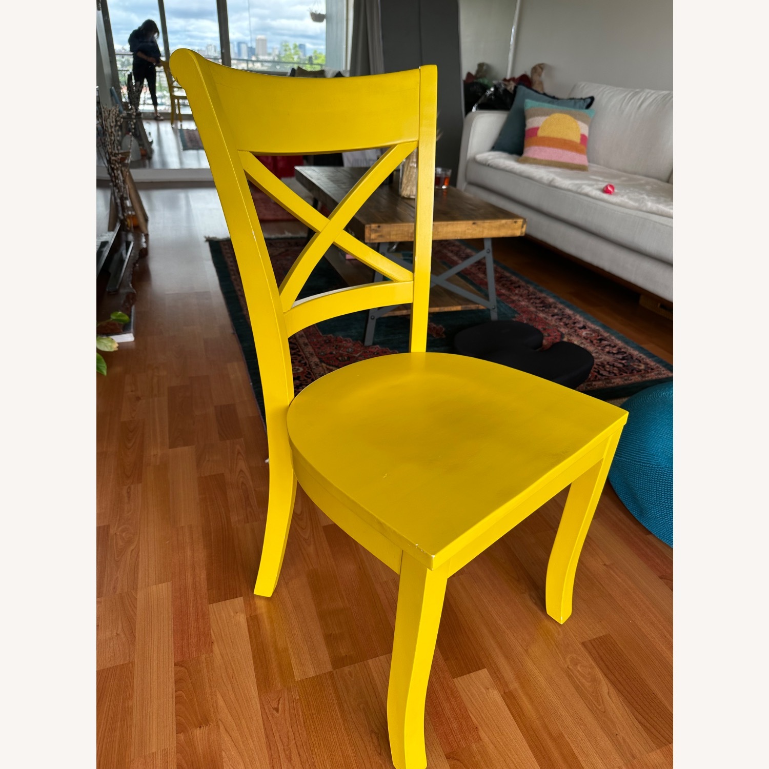 Crate & Barrel Vintner Dining Chairs - image-11