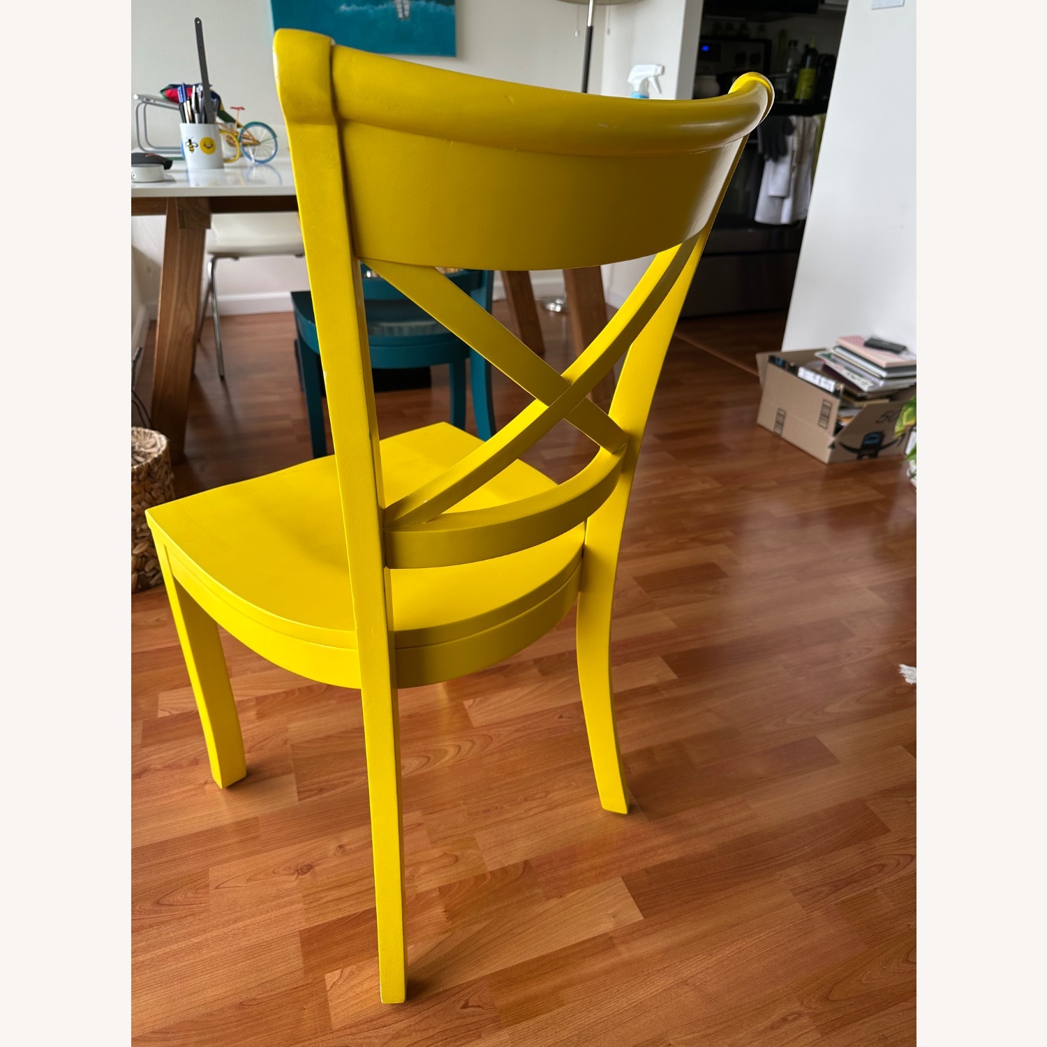 Crate & Barrel Vintner Dining Chairs - image-7