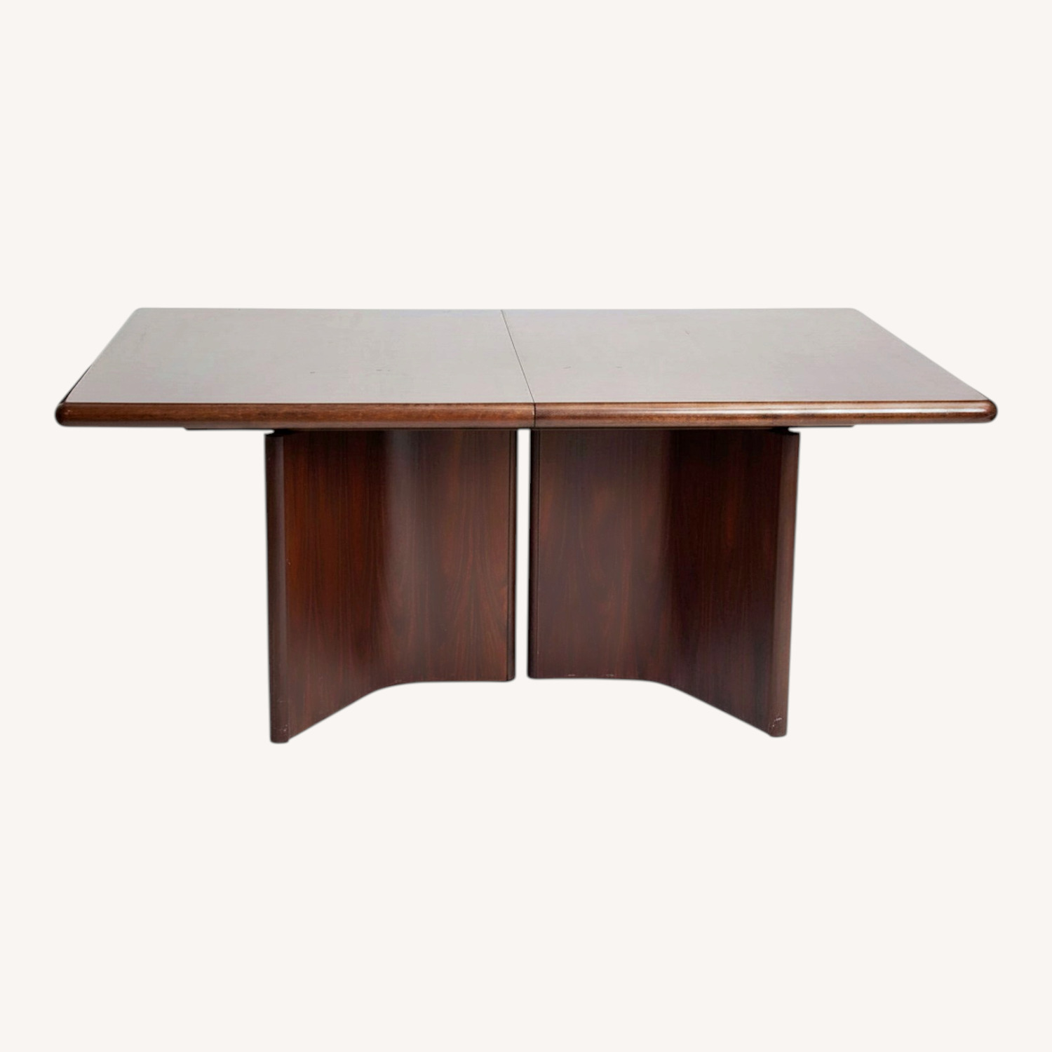 Mid 20th Century Danish Rosewood Extension Table - image-0