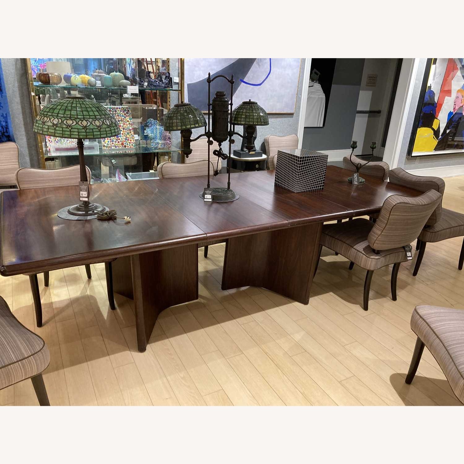 Mid 20th Century Danish Rosewood Extension Table - image-4