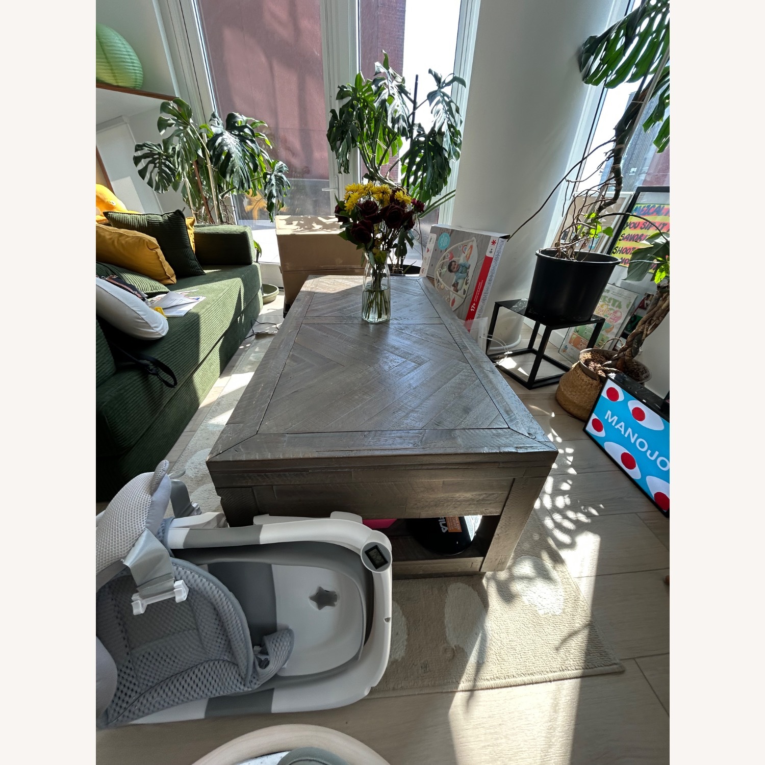 Wayfair Light Brown Coffee Table - image-3