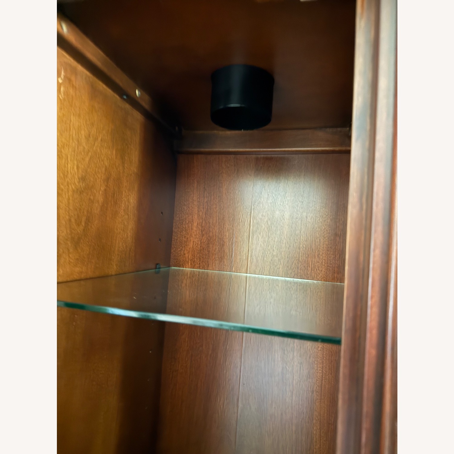 Ethan Allen Dark Brown Wood Wall Unit - image-8