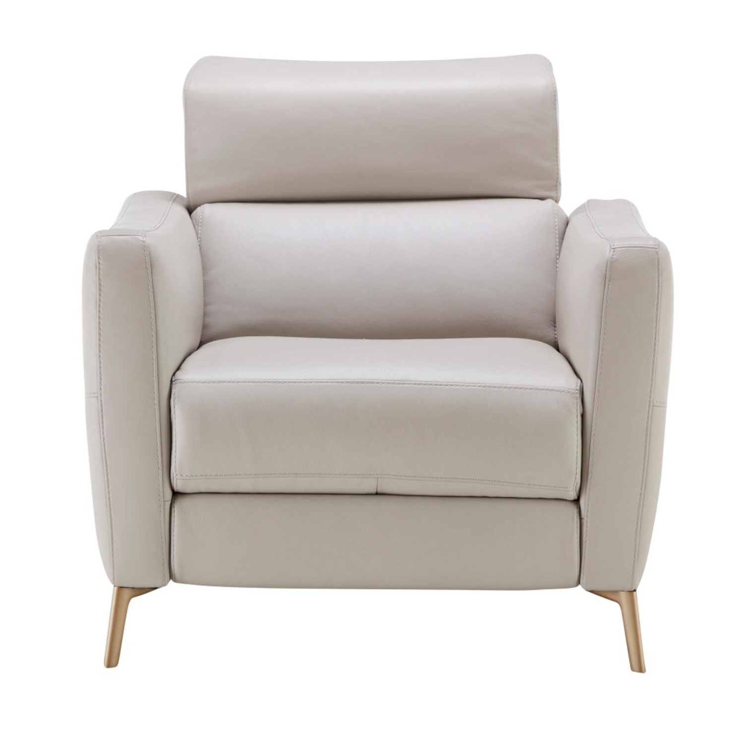 Natuzzi  Sagezza Natural Leather Armchair - image-6