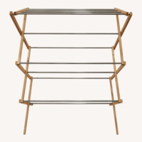 Brightroom Wood and Stainless Steel Rack