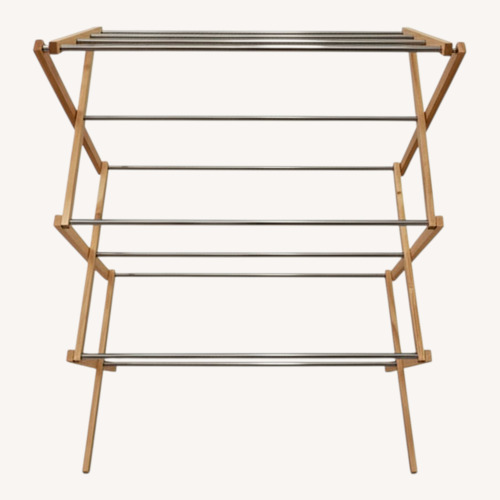 Used Brightroom Wood and Stainless Steel Rack for sale on AptDeco