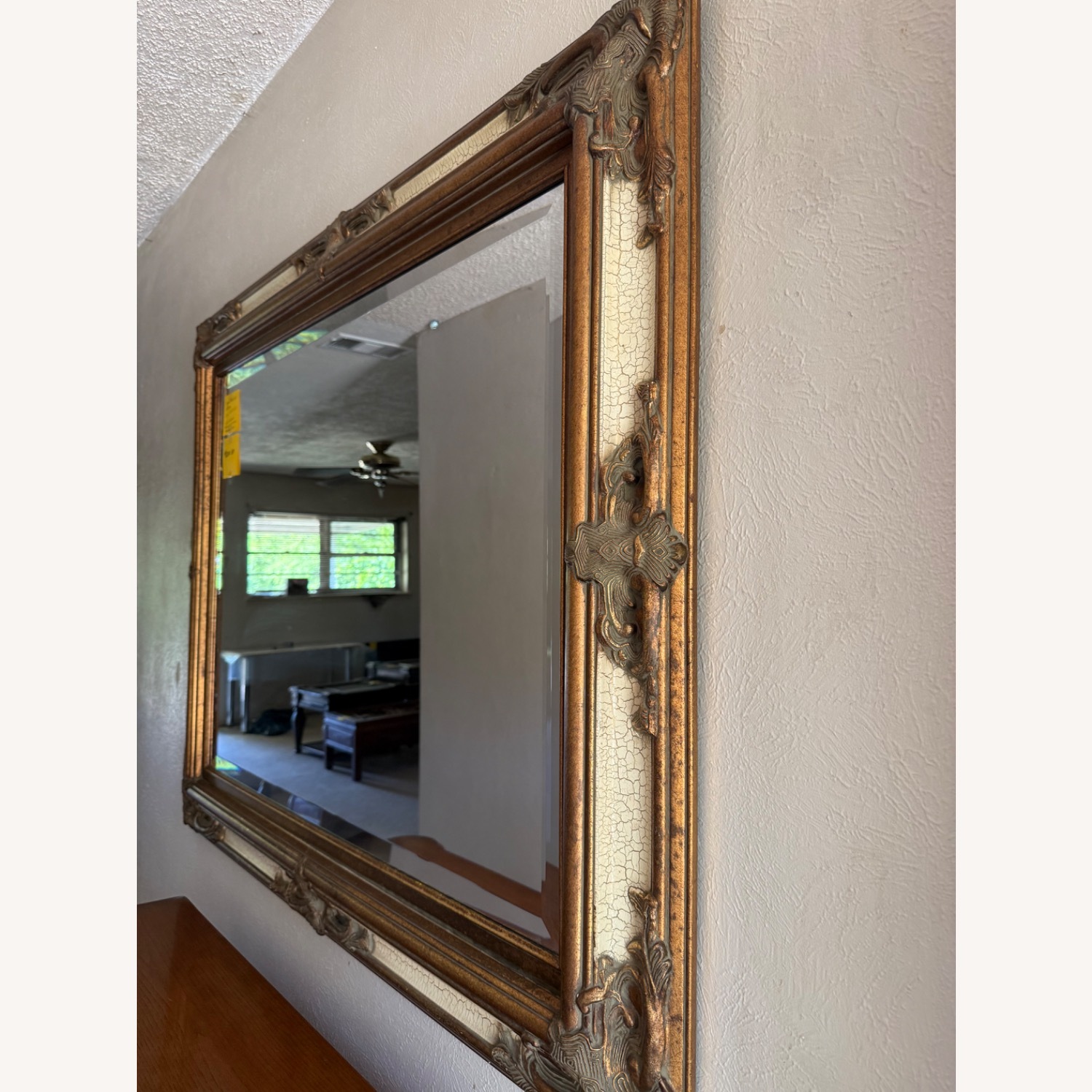 Gilded Large Entry Way Mirror - image-2