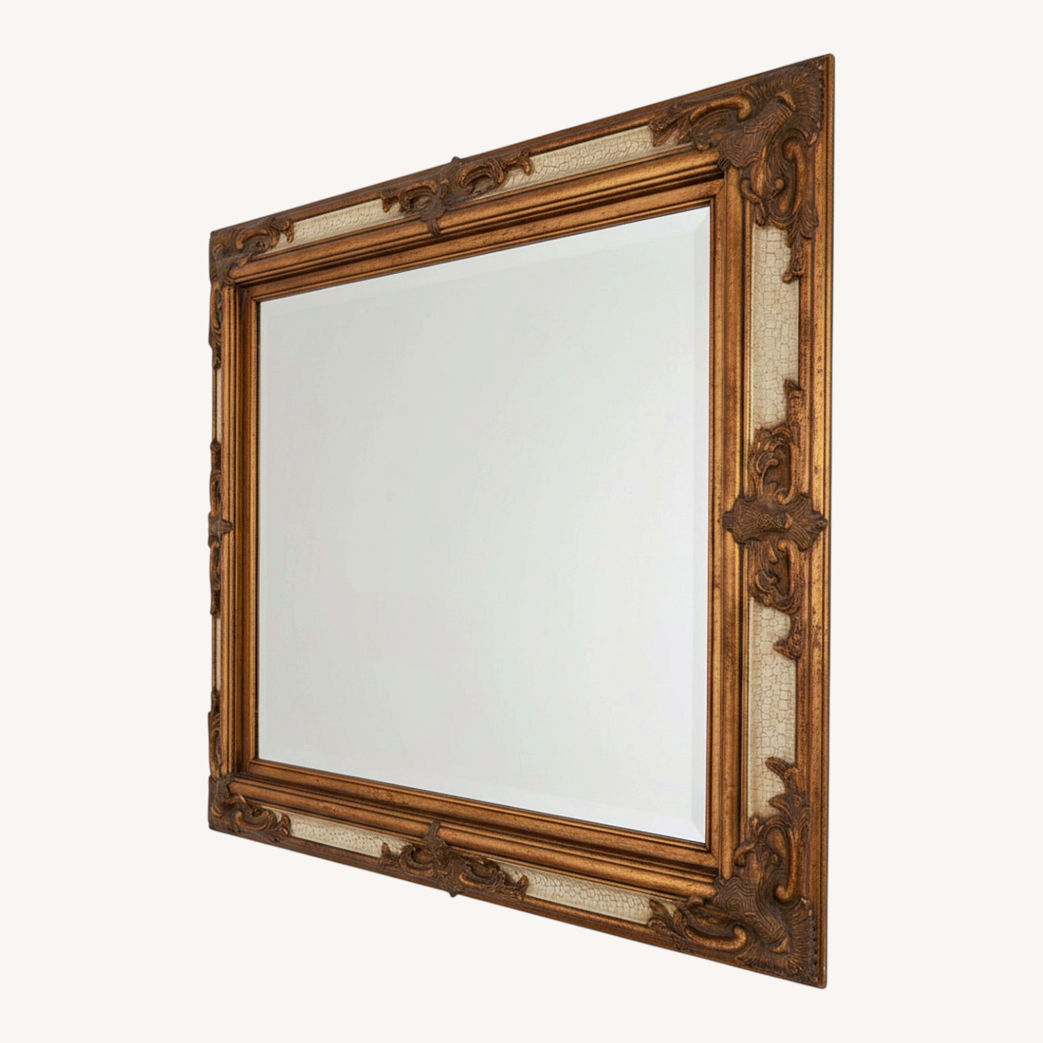 Gilded Large Entry Way Mirror - image-0