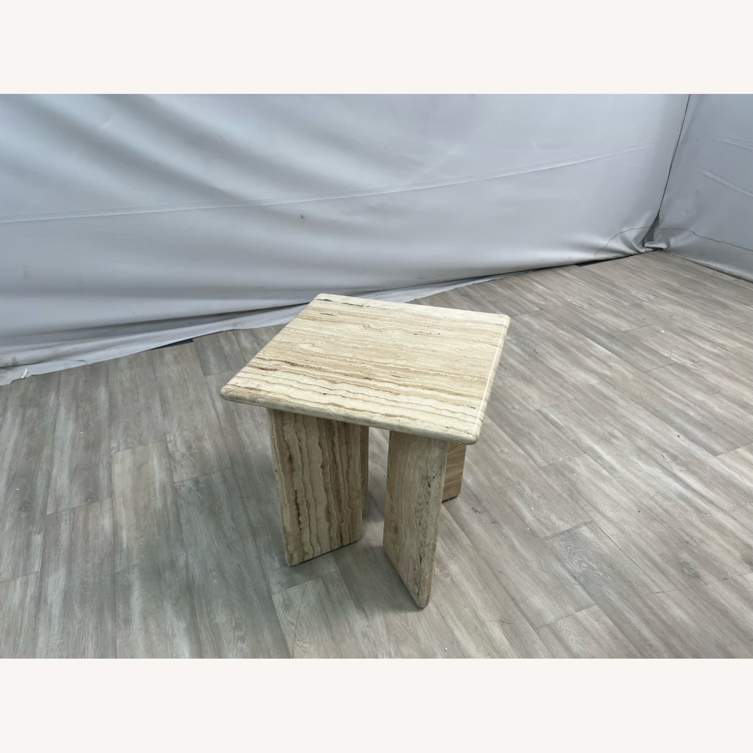 The Citizenry Amata Travertine Side Table - image-7