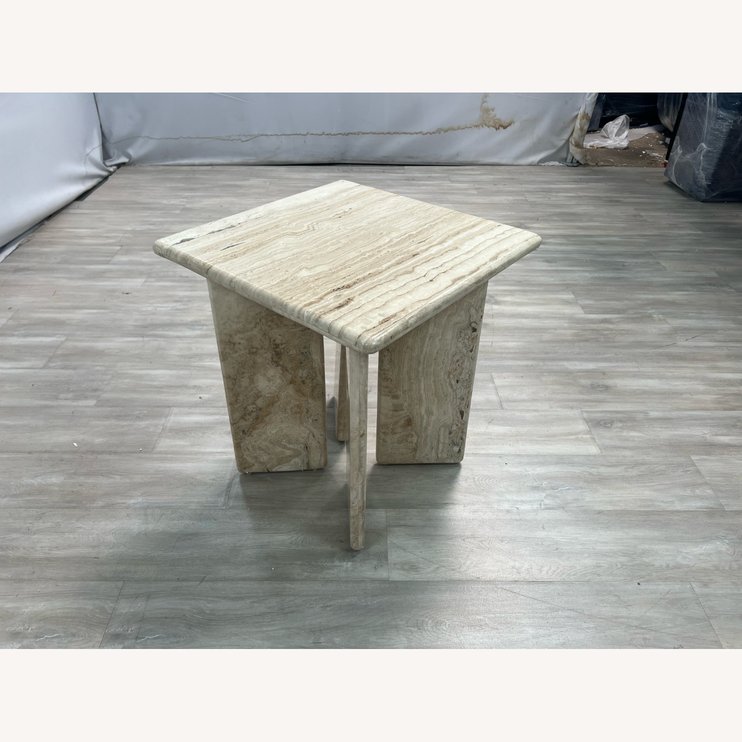 The Citizenry Amata Travertine Side Table - image-5