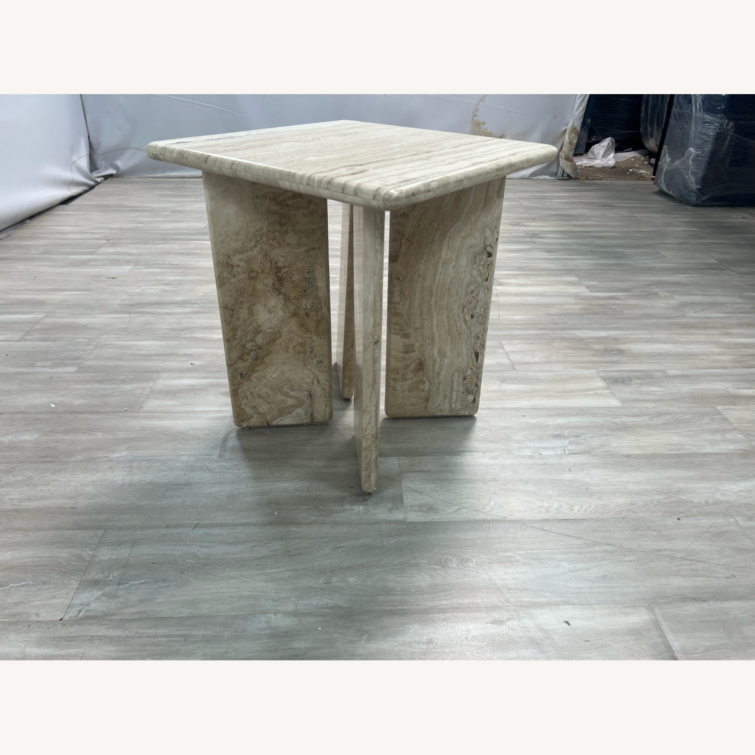 The Citizenry Amata Travertine Side Table - image-6
