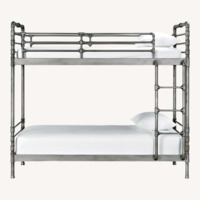 Restoration Hardware Industrial Steel Pipe Bunk Bed