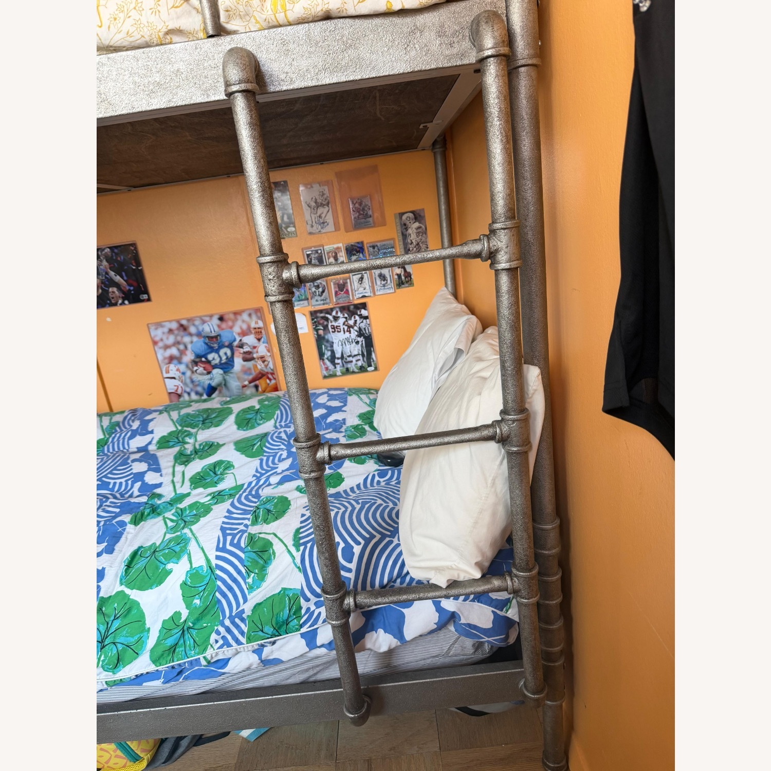 Restoration Hardware Industrial Steel Pipe Bunk Bed - image-3