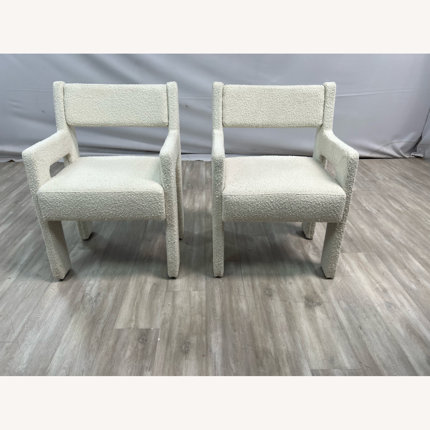 Sun At Six Morel Fabric Armchair Set of 2 - image-2