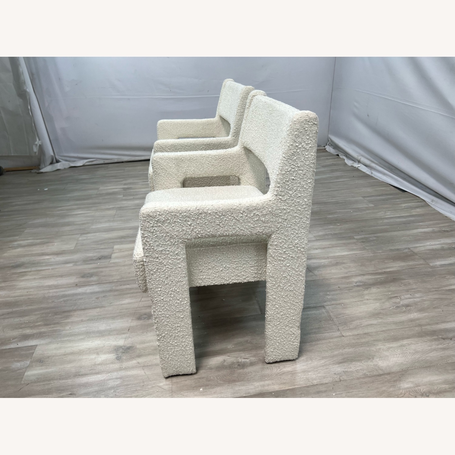 Sun At Six Morel Fabric Armchair Set of 2 - image-7
