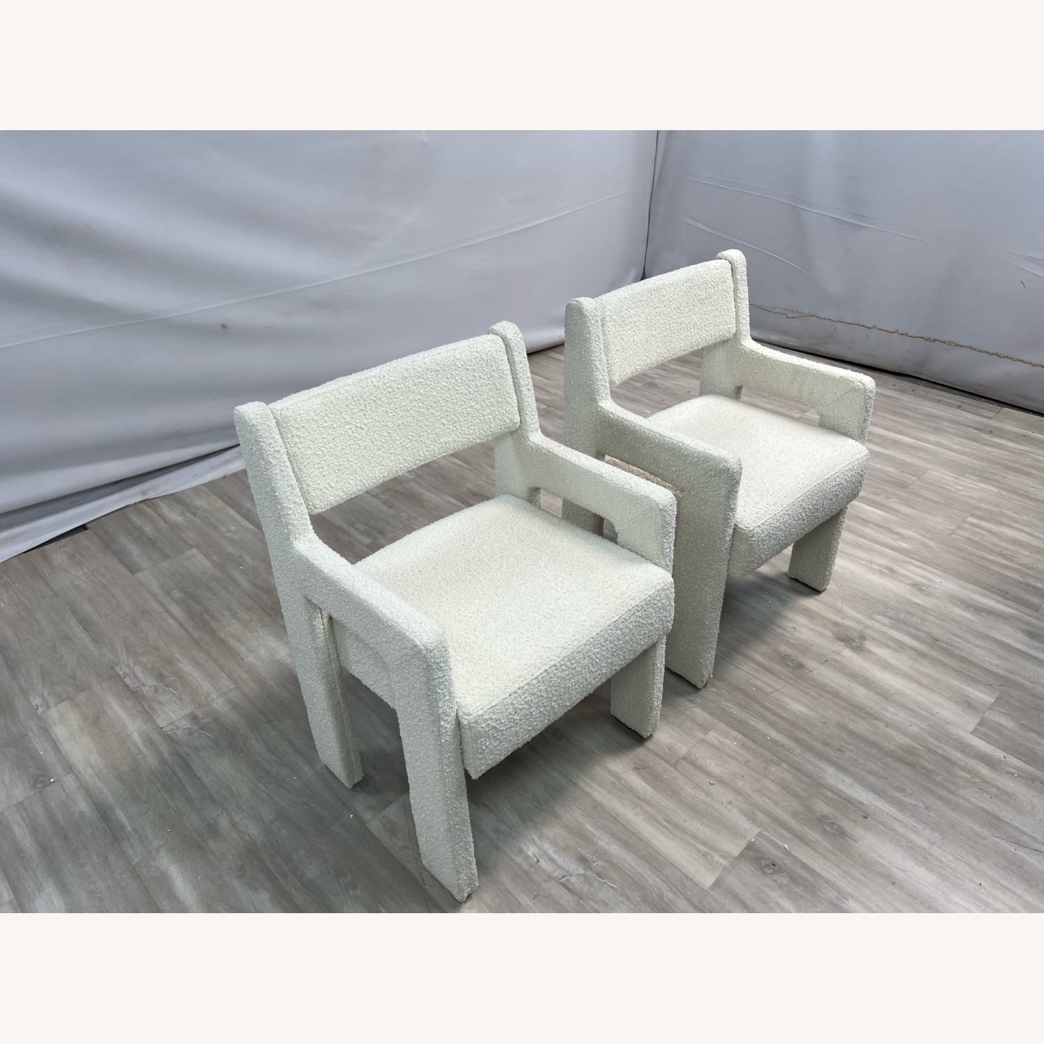 Sun At Six Morel Fabric Armchair Set of 2 - image-4