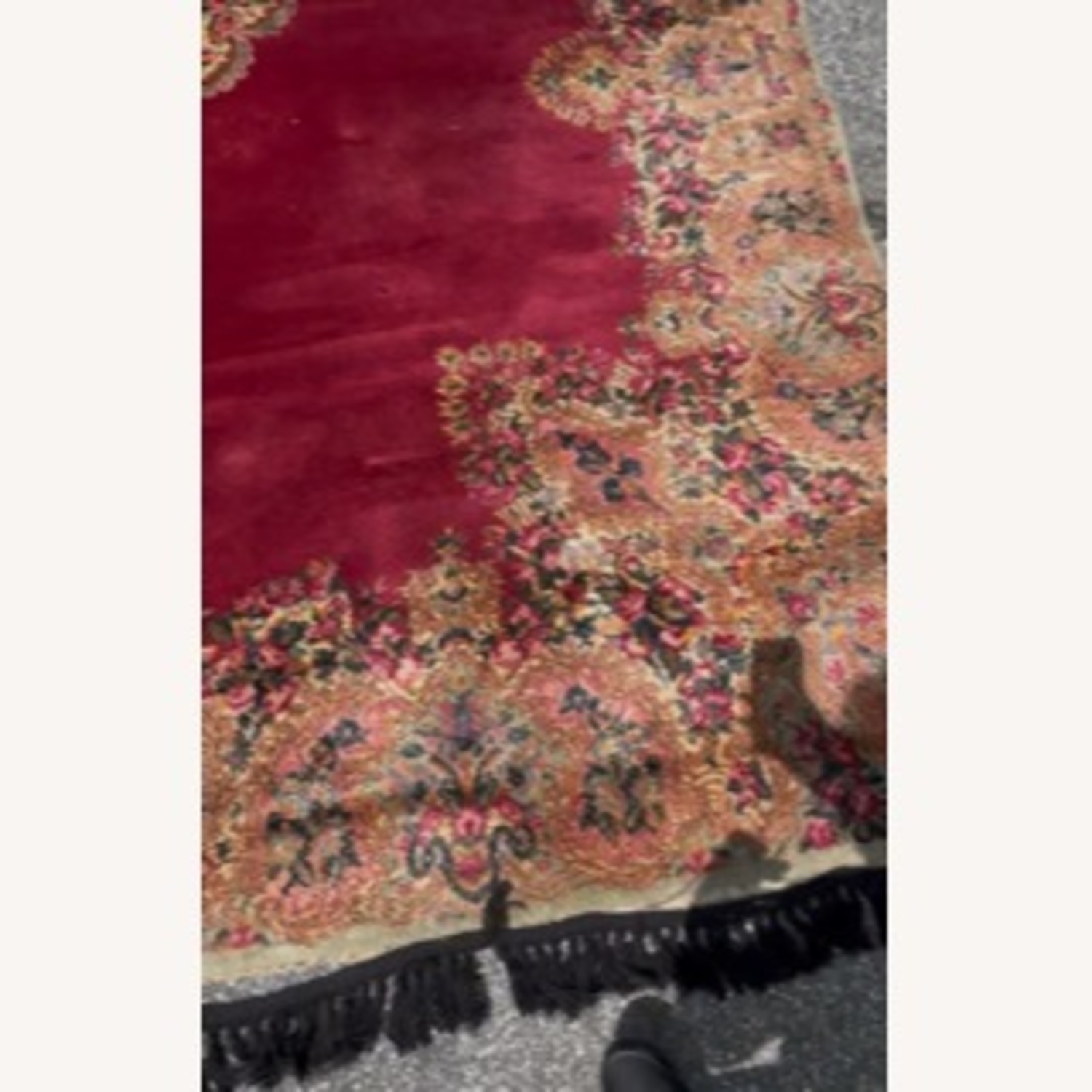 Karastan Samovar Red Wool Area Rug 8' x 10' - image-6