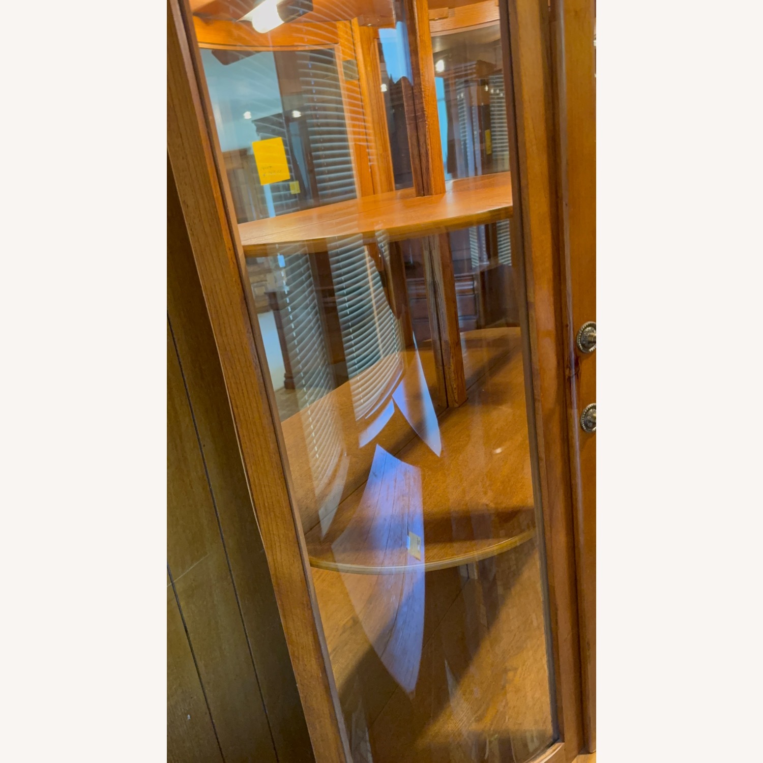 Natural Wood Wall Unit - image-5