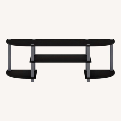 Used Amazon Black Wood Coffee Table for sale on AptDeco