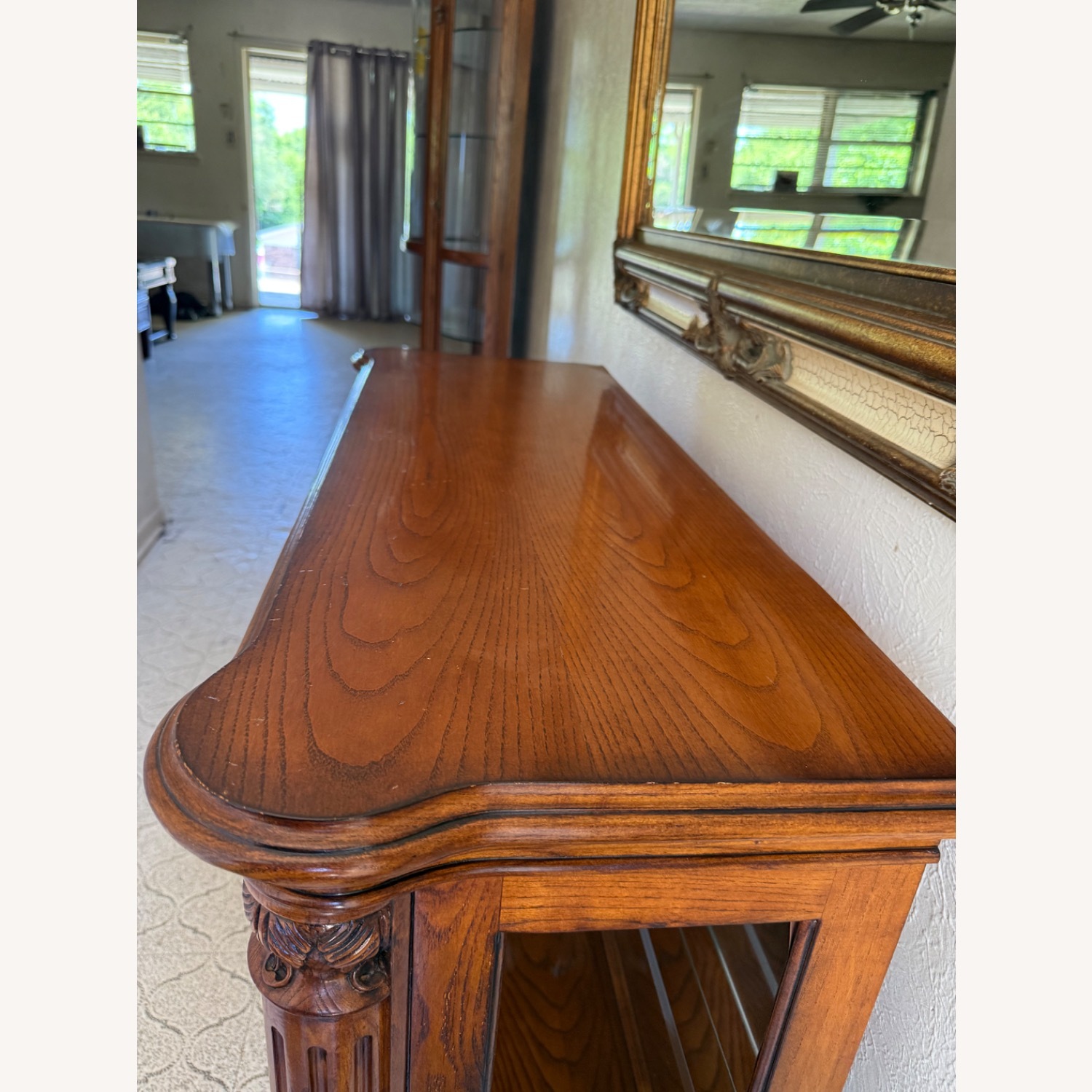 Joerns Brothers Traditional Wooden Curio Cabinet - image-3