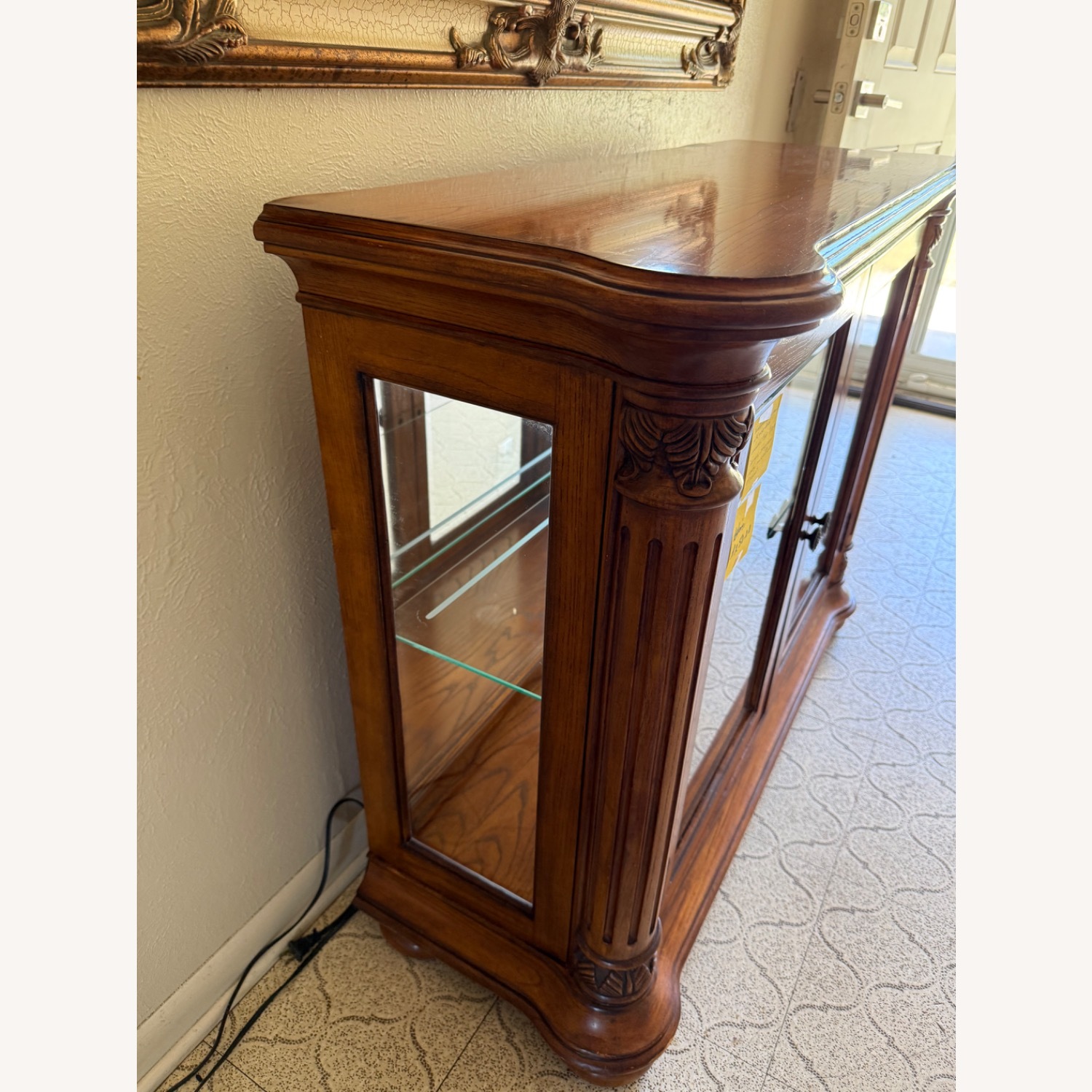 Joerns Brothers Traditional Wooden Curio Cabinet - image-2