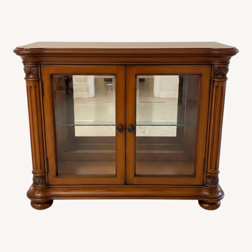 Used Joerns Brothers Traditional Wooden Curio Cabinet  for sale on AptDeco