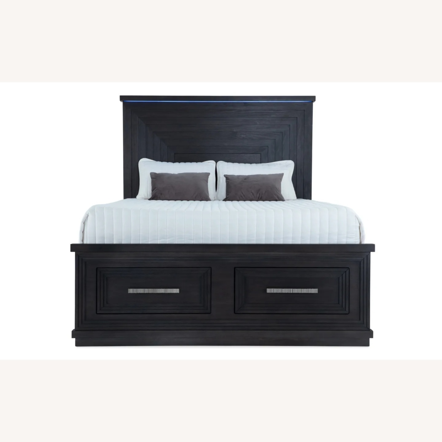 Bob's Infinity Dark Brown Wood King Bed - image-5