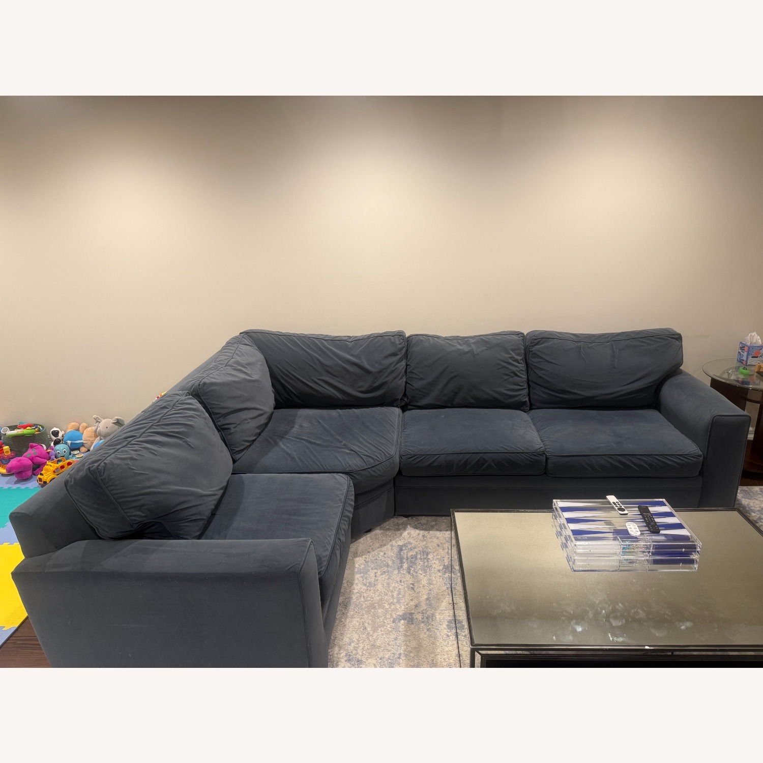 Pottery Barn Pearce 3-Piece Wedge Sectional - image-1